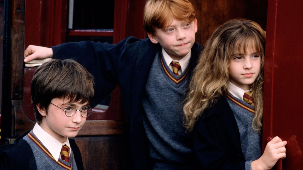 Emma Watson, Daniel Radcliffe y Rupert Grint, protagonistas de Harry Potter