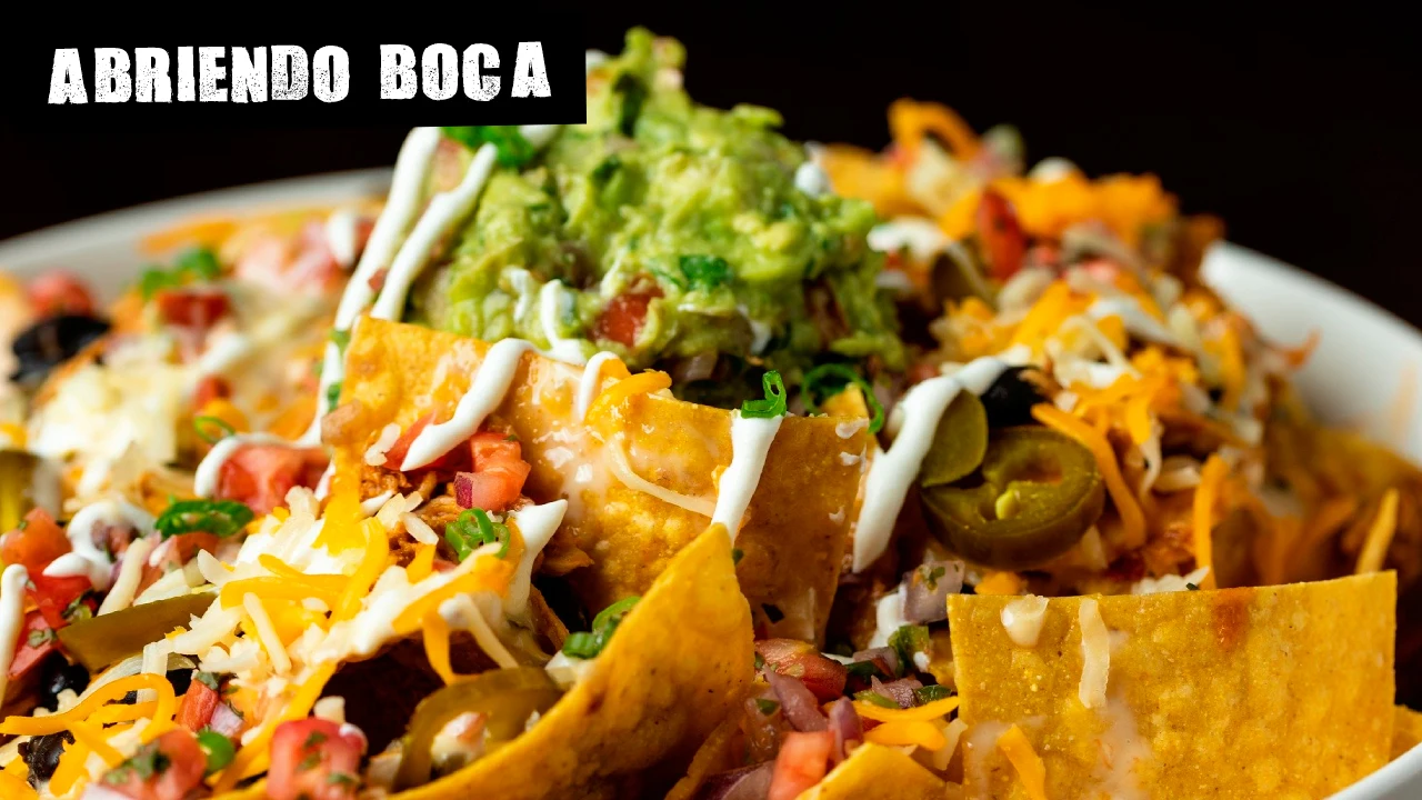 Un plato de nachos
