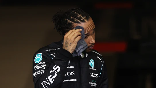 Hamilton, con Mercedes Hamilton, con Mercedes