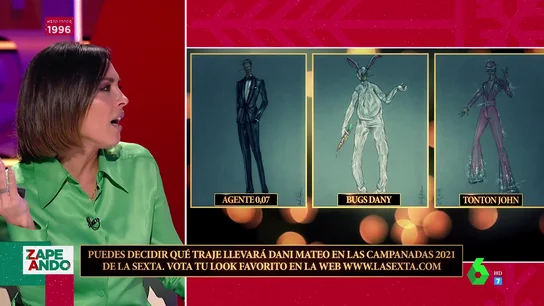 Cristina Pedroche, Lorena Castell y Miki Nadal confiesan cuál es su look preferido para Dani Mateo en las Campanadas Cristina Pedroche, Lorena Castell y Miki Nadal confiesan cuál es su look preferido para Dani Mateo en las Campanadas