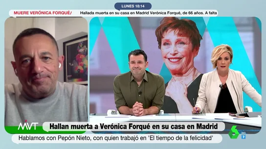 El recuerdo de Pepón Nieto a Verónica Forqué: "Tenía una luz interior muy grande" El recuerdo de Pepón Nieto a Verónica Forqué: "Tenía una luz interior muy grande"