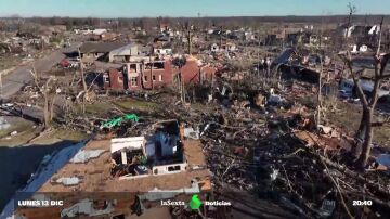 "Lo más terrorífico de mi vida": el escalofriante relato de los supervivientes tras los tornados en Kentucky