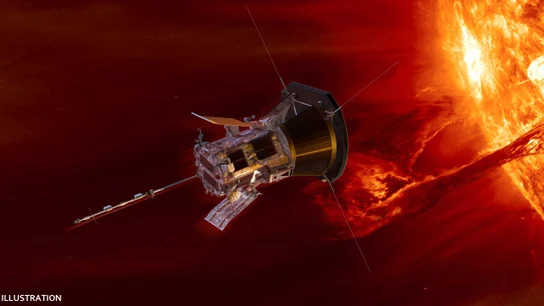 Una nave espacial de la NASA "toca" el Sol por primera vez Una nave espacial de la NASA "toca" el Sol por primera vez