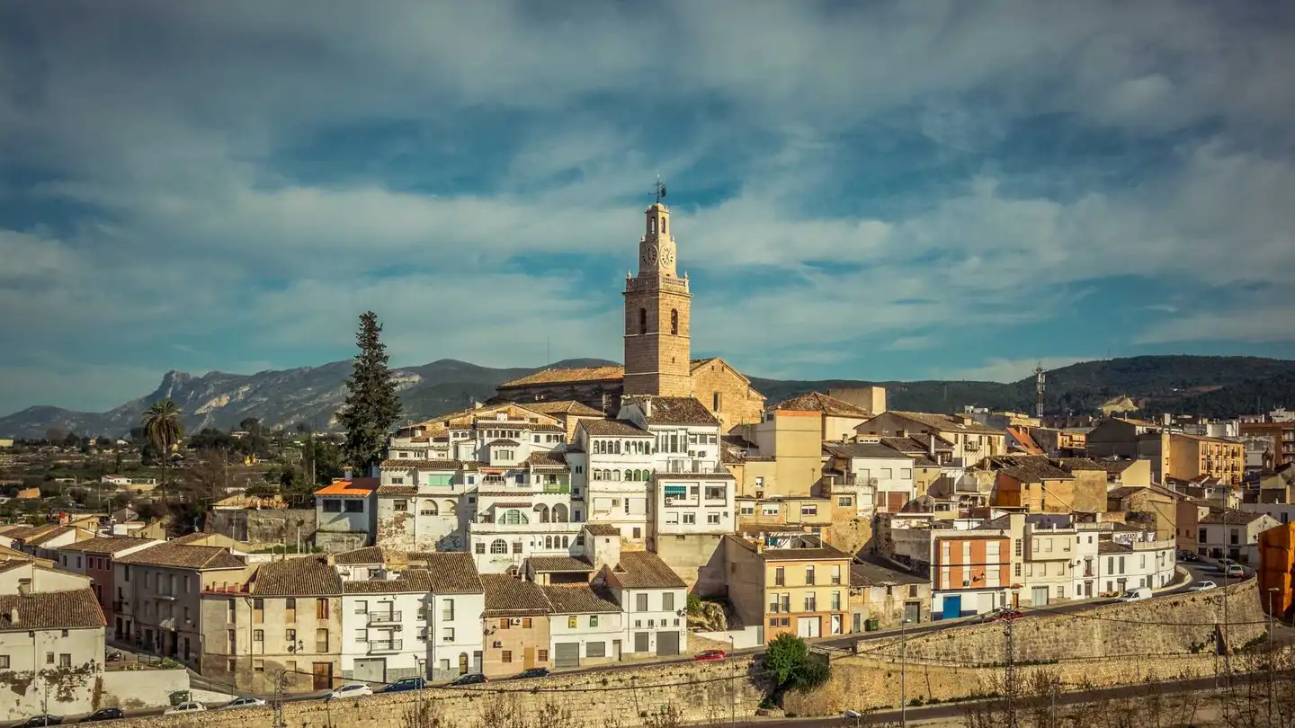 La localidad de Albaida en La Vall D'albaida La localidad de Albaida en La Vall D'albaida