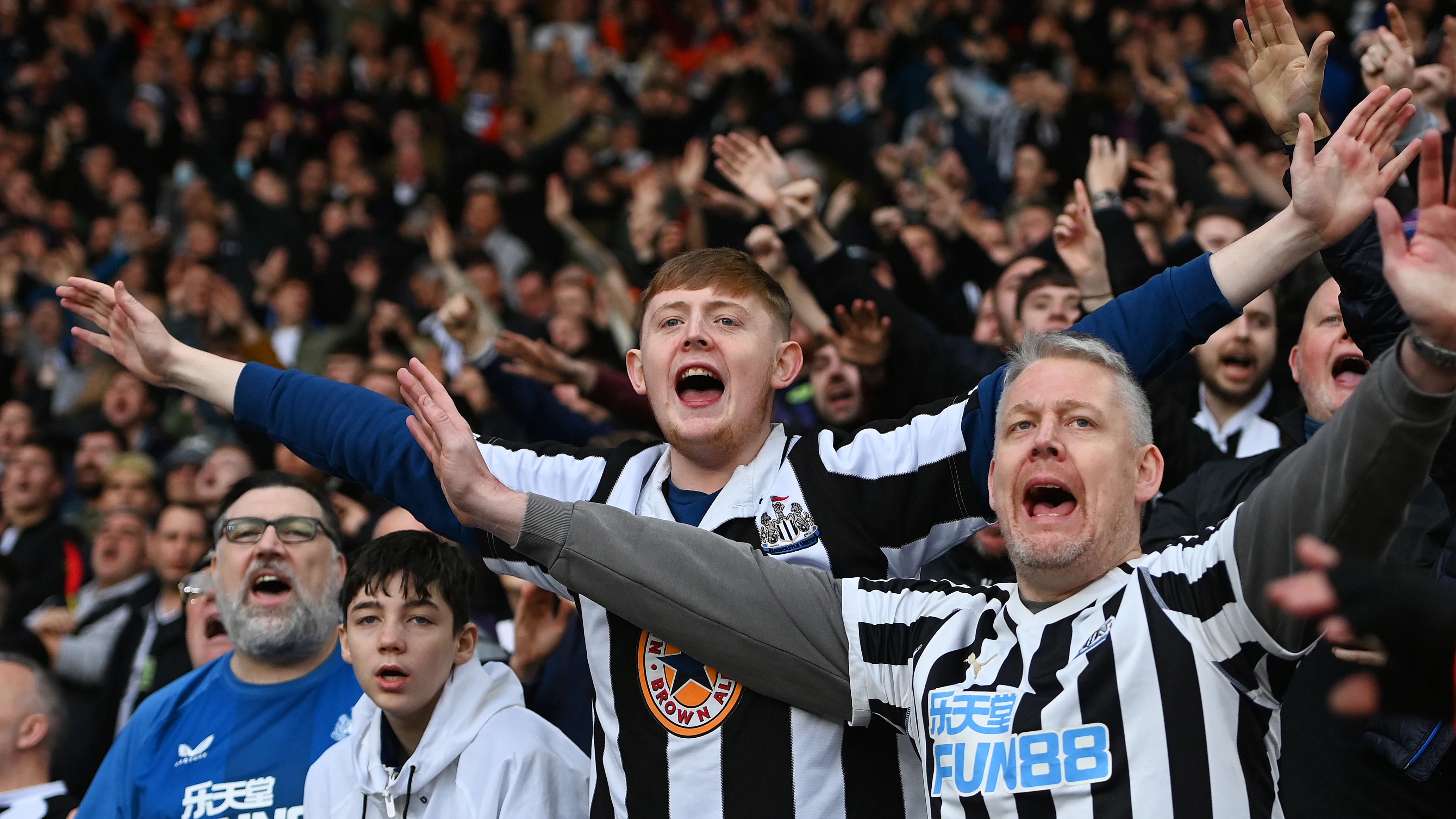 Aficionados del Newcastle United