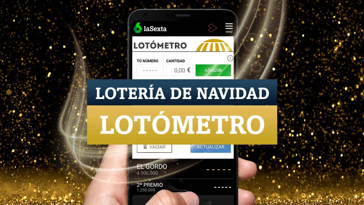 El Lotómetro de laSexta de la Lotería de Navidad 2021