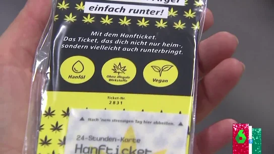 Billetes comestibles y con tres gotitas de aceite de cáñamo: la idea del Metro de Berlín por Navidad Billetes comestibles y con tres gotitas de aceite de cáñamo: la idea del Metro de Berlín por Navidad