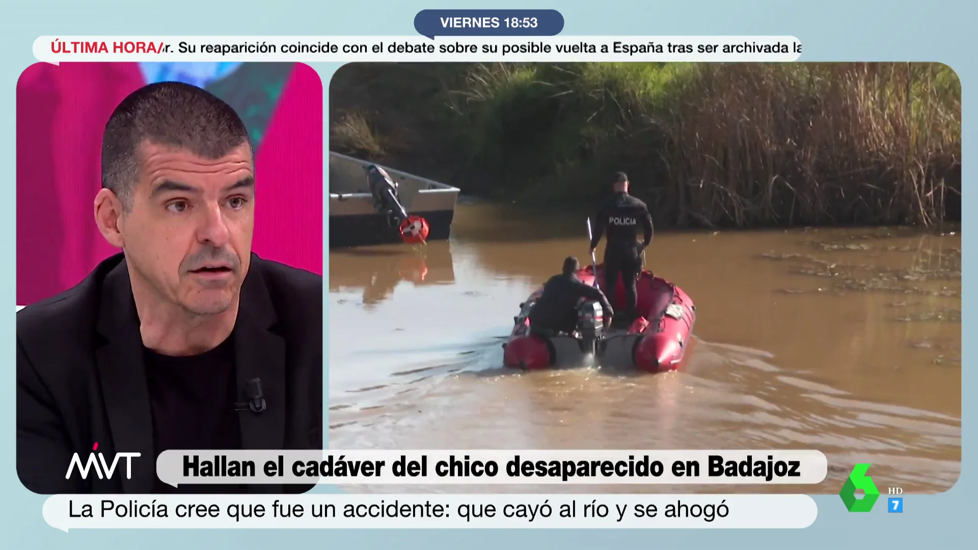 La explicación de la Policía a la sangre hallada en el teléfono de Pablo Sierra