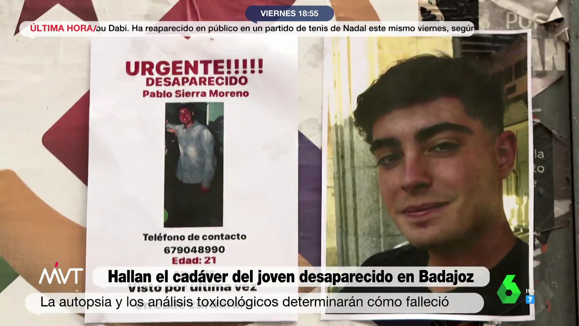 La autopsia de Pablo Sierra y los análisis toxicológicos darán las claves sobre su muerte