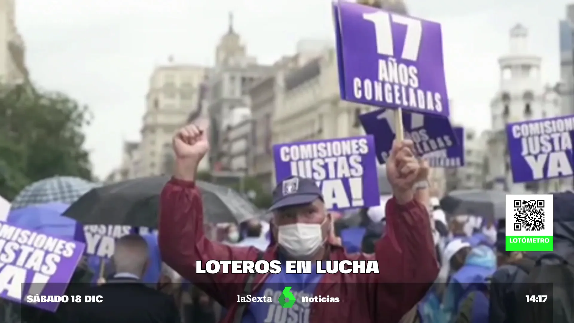 Loteros en lucha