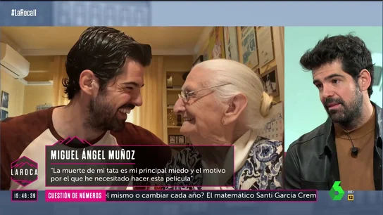 Miguel Ángel Muñoz en La Roca Miguel Ángel Muñoz en La Roca