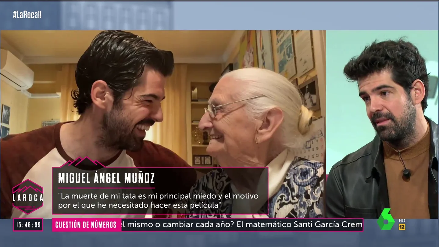 Miguel Ángel Muñoz en La Roca Miguel Ángel Muñoz en La Roca