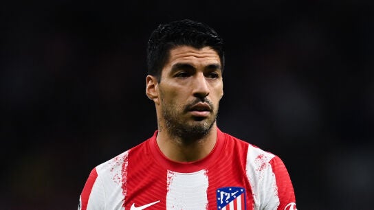 Su&aacute;rez, con el Atl&eacute;tico