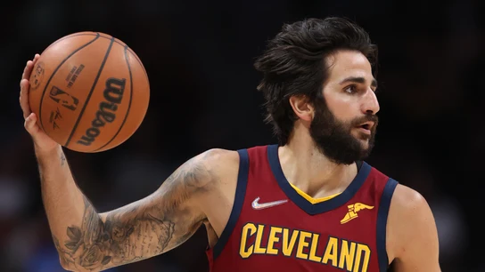 Ricky Rubio, con los Cavaliers Ricky Rubio, con los Cavaliers