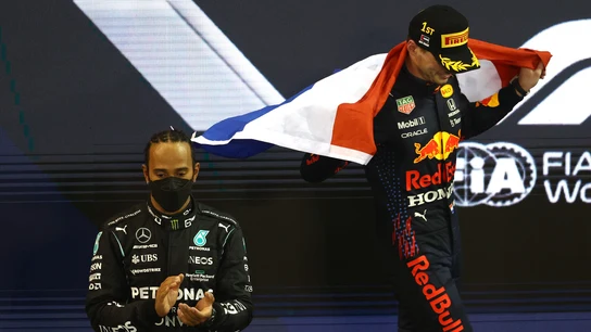 Lewis Hamilton y Max Verstappen Lewis Hamilton y Max Verstappen