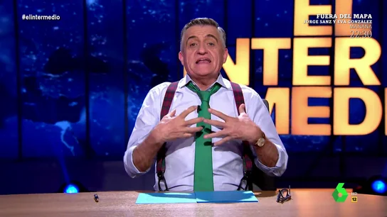 La reacción Wyoming tras escuchar que el rey Juan Carlos comía paella en el escote de Bárbara Rey La reacción Wyoming tras escuchar que el rey Juan Carlos comía paella en el escote de Bárbara Rey