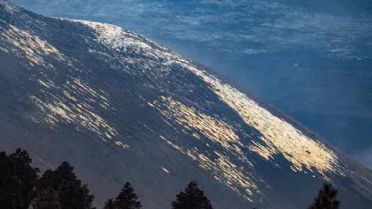 Imagen del volcán de La Palma. Imagen del volcán de La Palma.