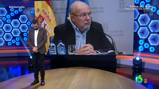 El "minuto de silencio" de Dani Mateo por "el lunes de mierda" de Francisco Igea El "minuto de silencio" de Dani Mateo por "el lunes de mierda" de Francisco Igea