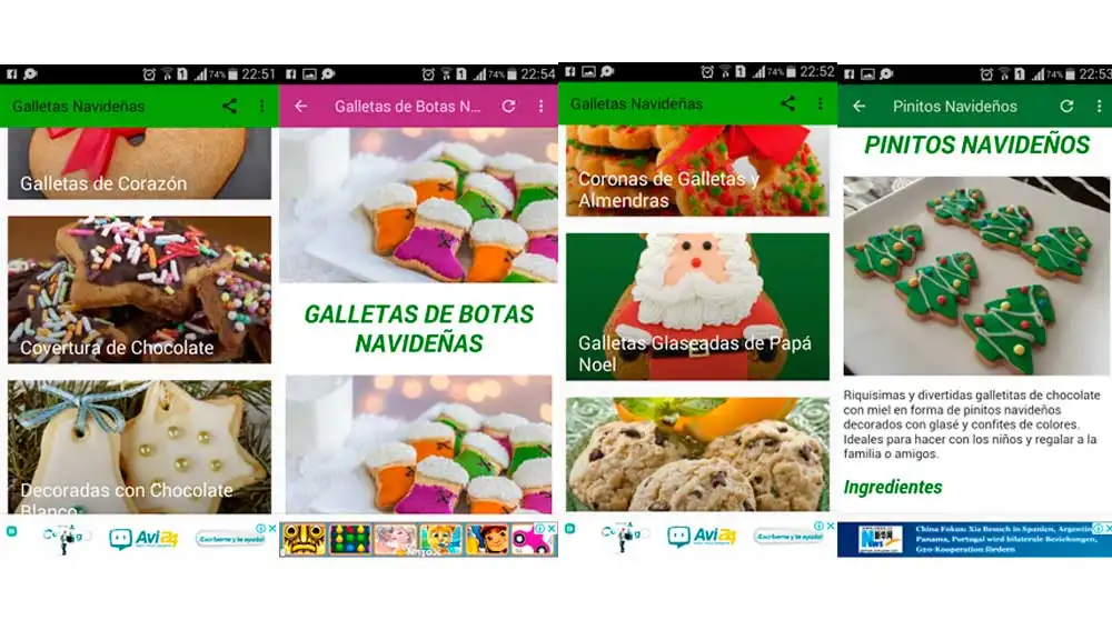 Galletas Navideñas Galletas Navideñas