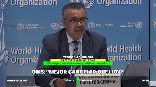 OMS cancelar Navidad OMS cancelar Navidad