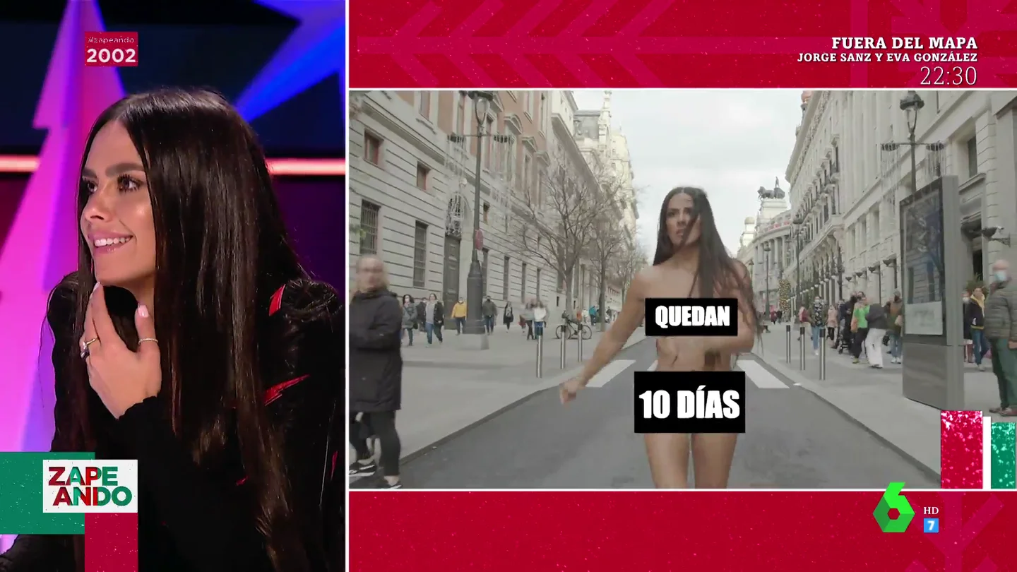El mensaje de Cristina Pedroche de su vídeo desnuda en pleno Madrid: "No tengo vergüenza, estoy orgullosa de mi cuerpo" El mensaje de Cristina Pedroche de su vídeo desnuda en pleno Madrid: "No tengo vergüenza, estoy orgullosa de mi cuerpo"