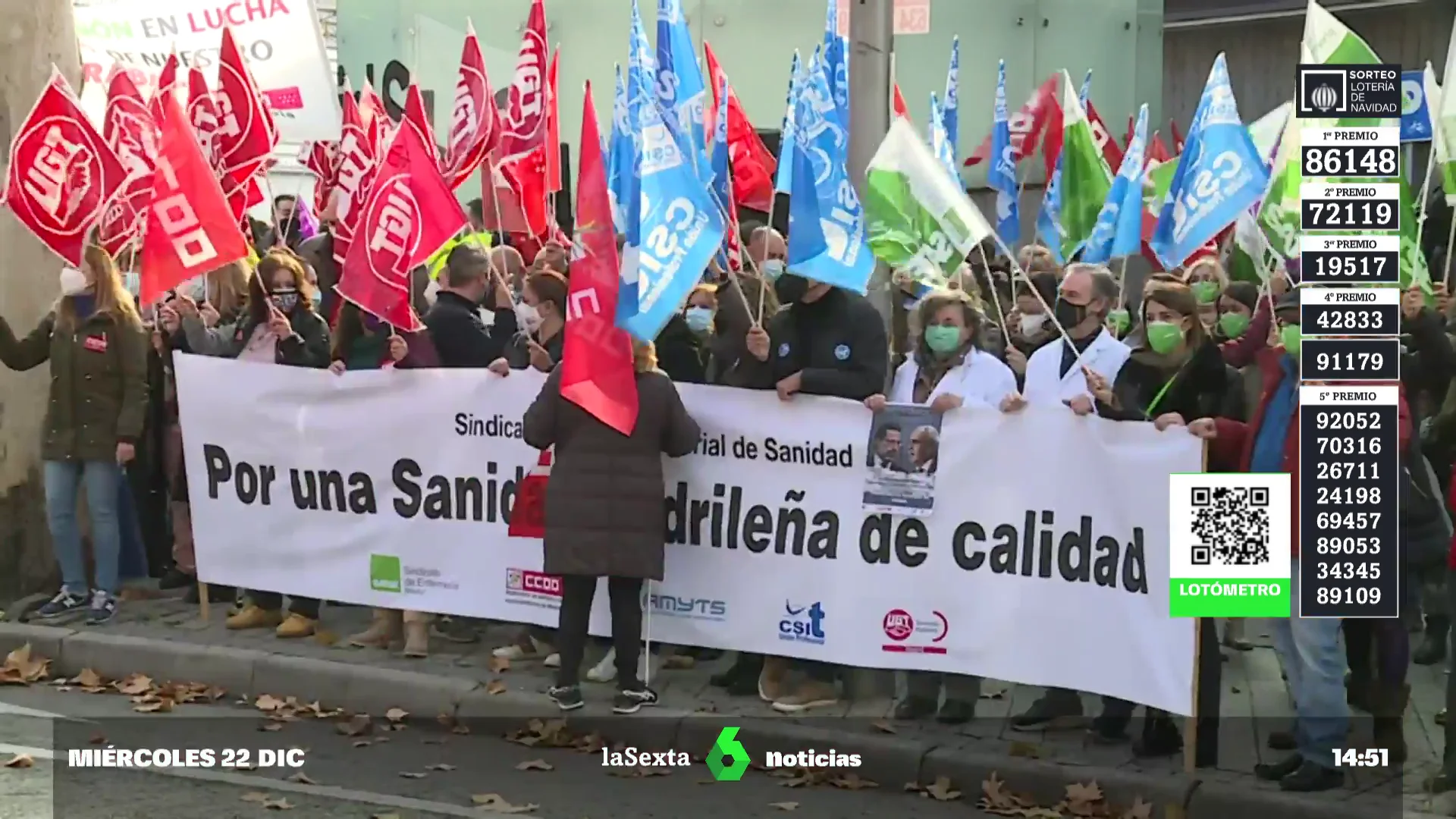 protestas sanitarios