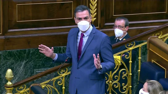 Sánchez niega que Patrimonio esté buscando residencia al rey emérito: "Puedo decir que no" Sánchez niega que Patrimonio esté buscando residencia al rey emérito: "Puedo decir que no"