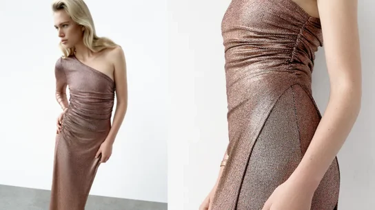 Vestido drapeado Vestido drapeado