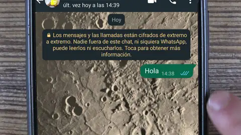 Triple check de WhatsApp Triple check de WhatsApp