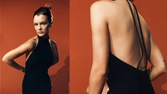 Vestido cuello halter Vestido cuello halter