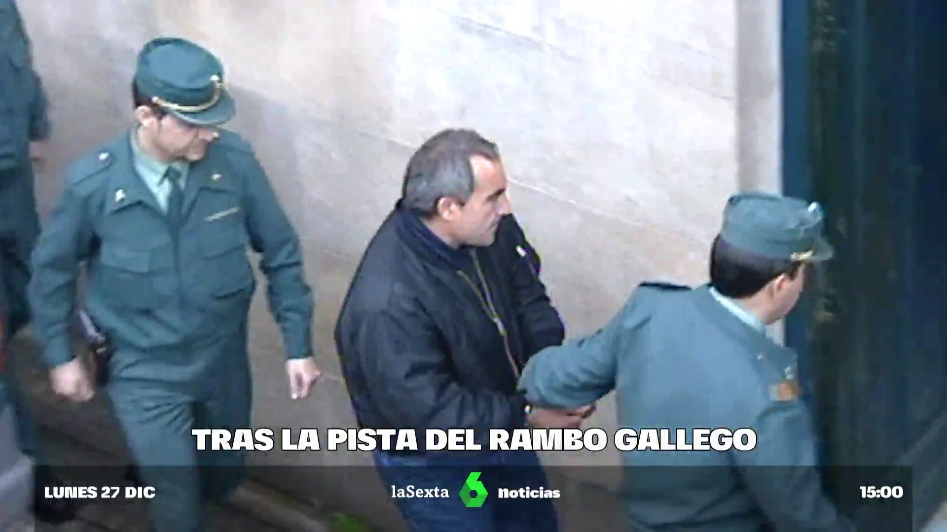 El 'Rambo gallego' ha sido visto cerca de Pontedeume, en La Coruña