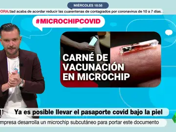  Llevar el pasaporte COVID... bajo la piel: desarrollan un microchip subcutáneo para portar este documento