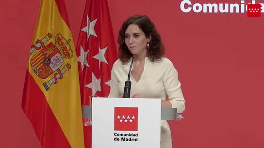 Isabel Díaz Ayuso, presidenta de la Comunidad de Madrid Isabel Díaz Ayuso, presidenta de la Comunidad de Madrid