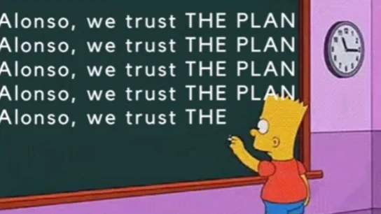 Alonso, confiamos en El Plan Alonso, confiamos en El Plan