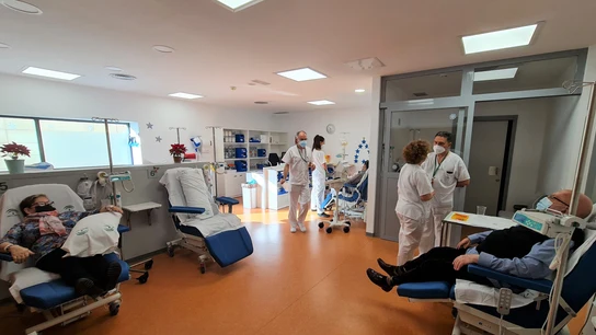 Instalaciones del Hospital de Día de Hematología en Granada. Instalaciones del Hospital de Día de Hematología en Granada.