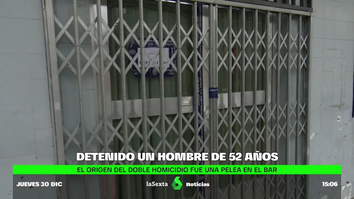 Detenido un hombre por el doble asesinato en un bar freiduría de Parla, en Madrid Detenido un hombre por el doble asesinato en un bar freiduría de Parla, en Madrid