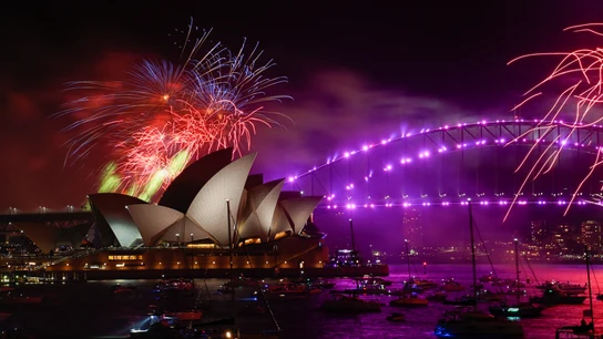 Sidney da la bienvenida a 2022 Sidney da la bienvenida a 2022