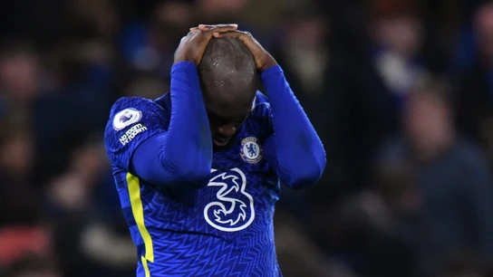 Lukaku, con las manos en la cabeza Lukaku, con las manos en la cabeza
