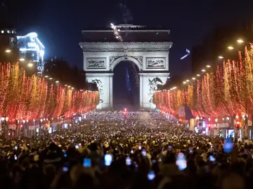 El Arco del Triunfo de París (Francia)