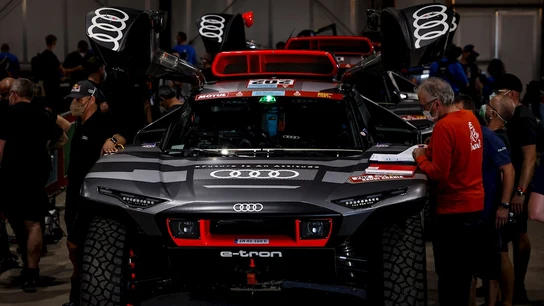 El Audi de Carlos Sainz El Audi de Carlos Sainz