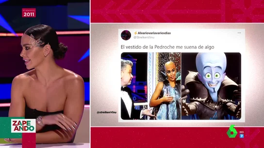 La reacción de Cristina Pedroche al ver sus memes de las Campanadas: de Aguirre de mariposa a un alien La reacción de Cristina Pedroche al ver sus memes de las Campanadas: de Aguirre de mariposa a un alien