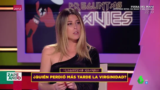 Valeria Ros cuenta cómo fue su primera relación sexual: "Tenía a Alejandro Sanz de fondo" Valeria Ros cuenta cómo fue su primera relación sexual: "Tenía a Alejandro Sanz de fondo"