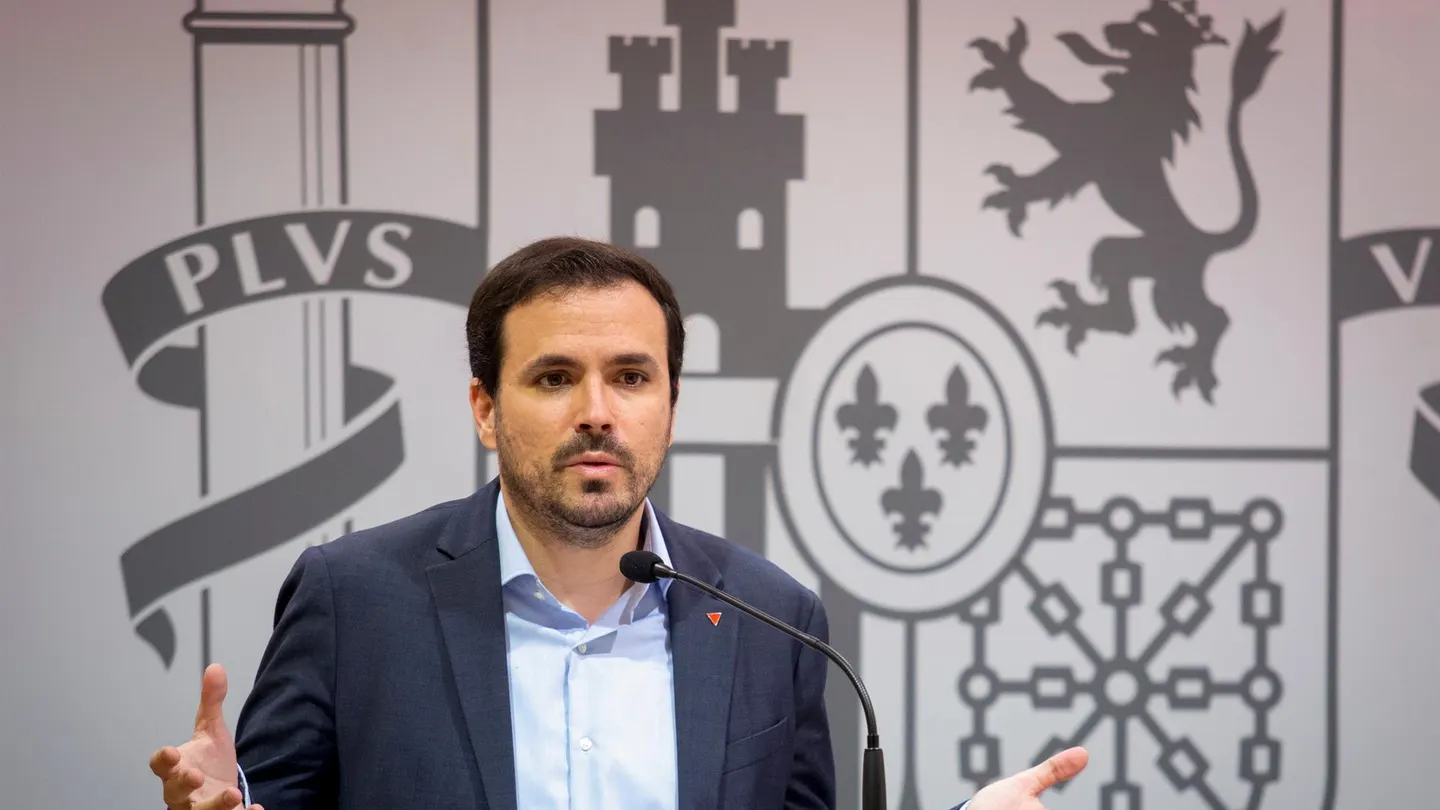 El ministro de Consumo, Alberto Garzón El ministro de Consumo, Alberto Garzón