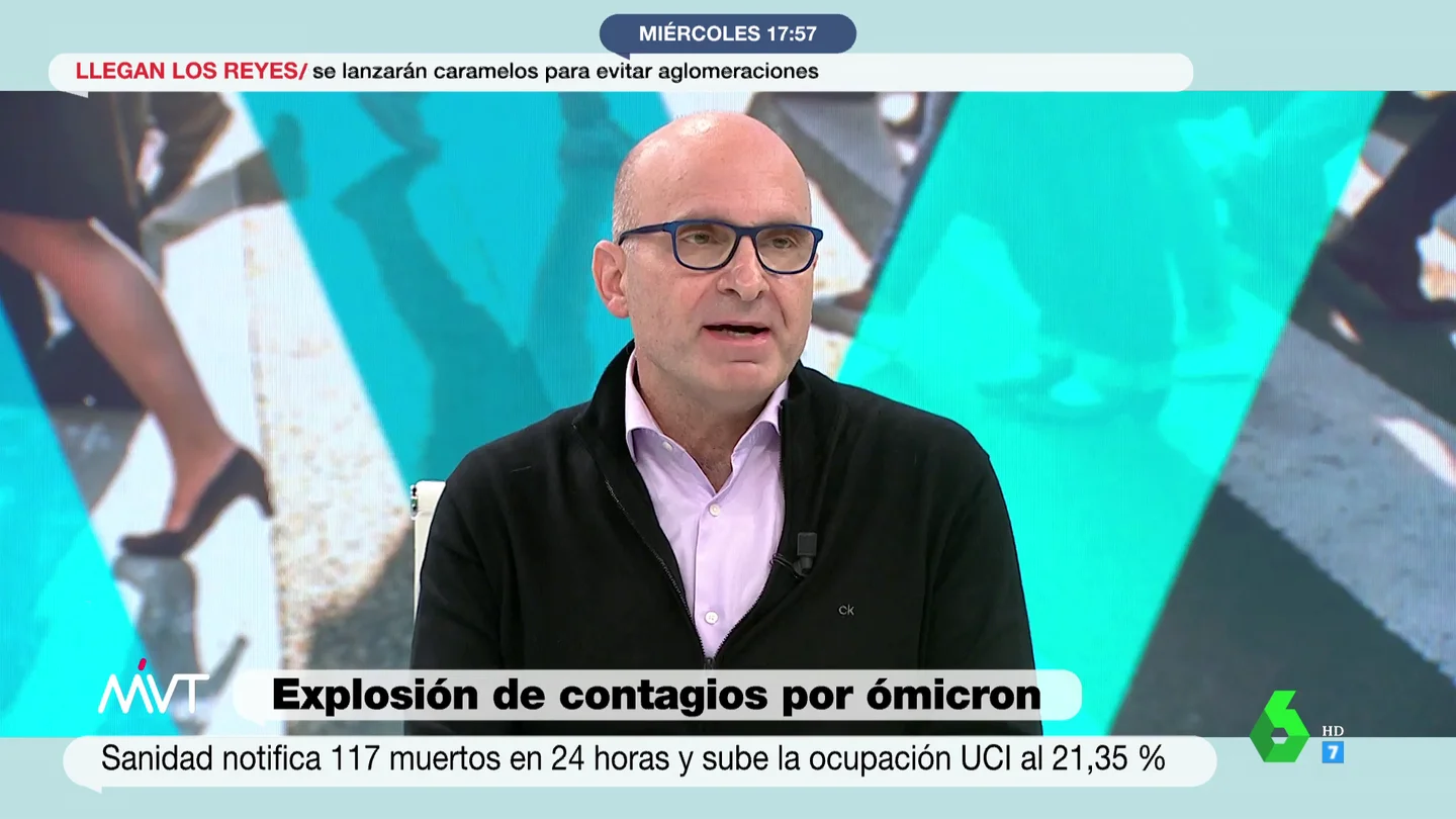 La reflexión de López Guerrero sobre la letalidad de Ómicron tras el aumento de muertes diarias en España La reflexión de López Guerrero sobre la letalidad de Ómicron tras el aumento de muertes diarias en España