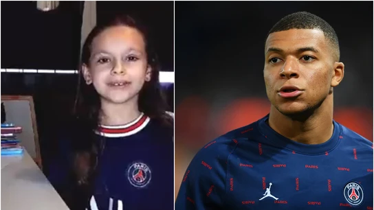 Mbappé explota contra los insultos a una niña enferma que le pidió que se quede en el PSG Mbappé explota contra los insultos a una niña enferma que le pidió que se quede en el PSG