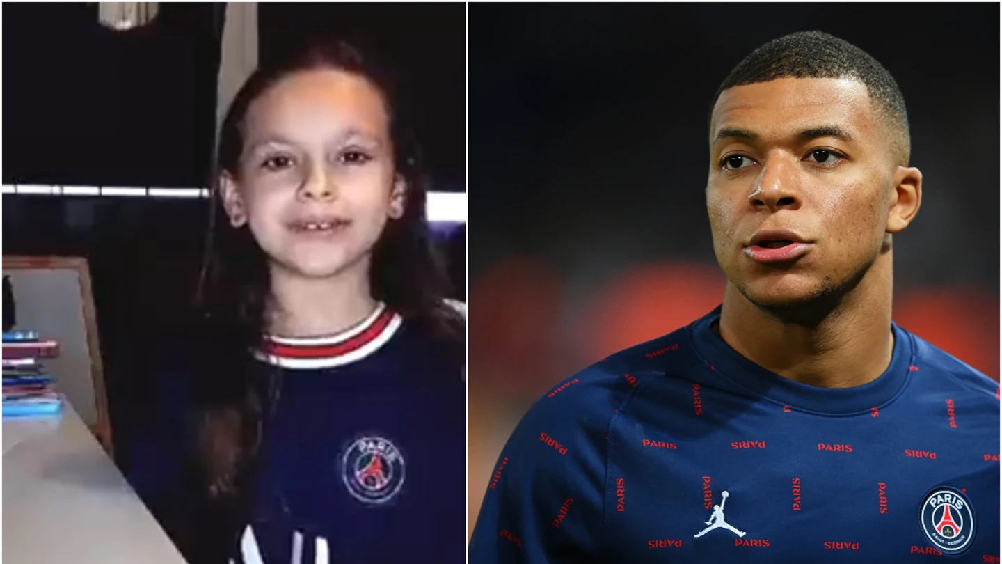 Mbappé explota contra los insultos a una niña enferma que le pidió que se quede en el PSG Mbappé explota contra los insultos a una niña enferma que le pidió que se quede en el PSG