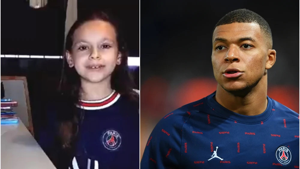 Mbappé explota contra los insultos a una niña enferma que le pidió que se quede en el PSG