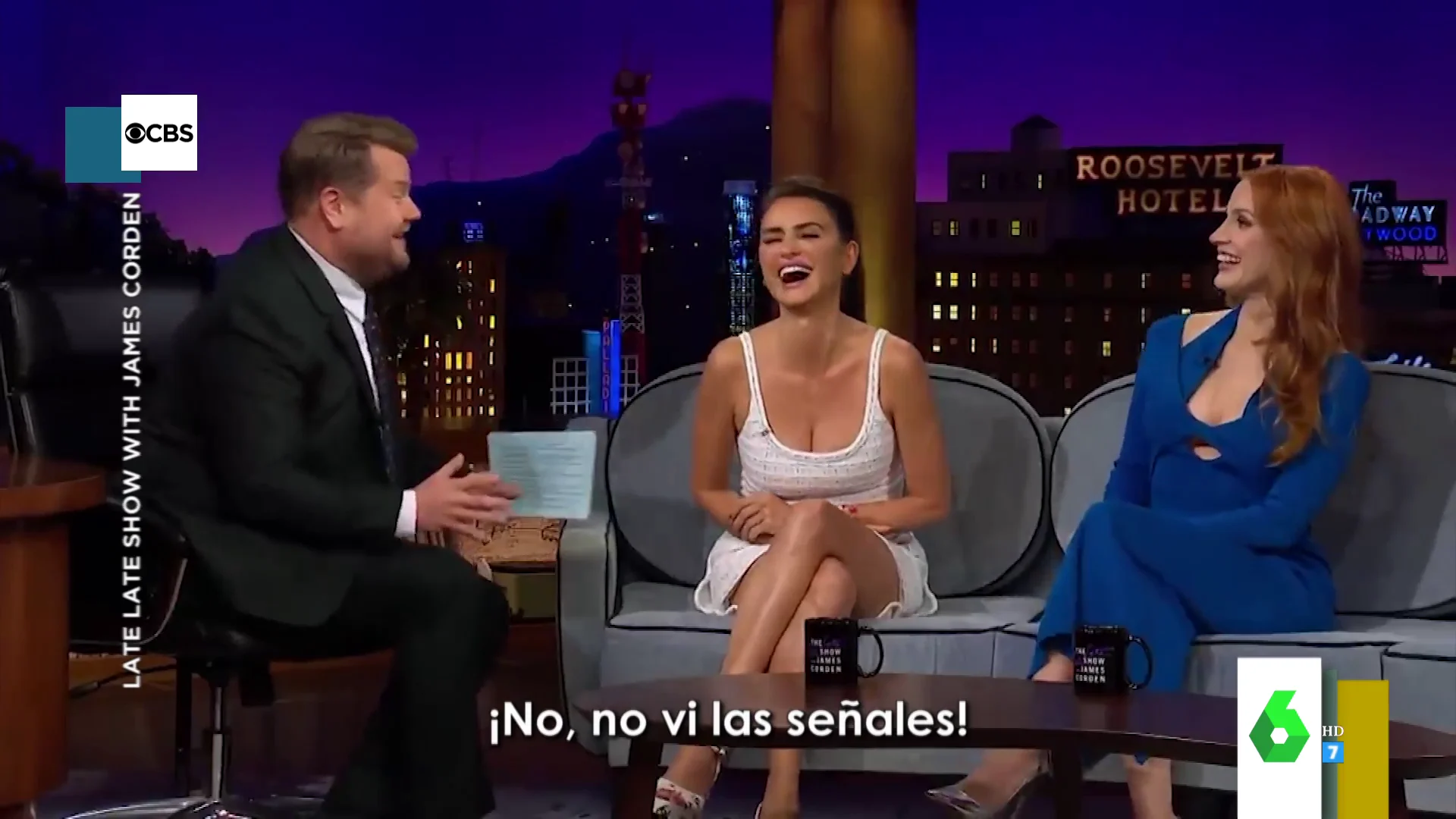  ¿Por qué James Corden evitó bailar con Penélope Cruz? Así se lo confesa a la actriz española