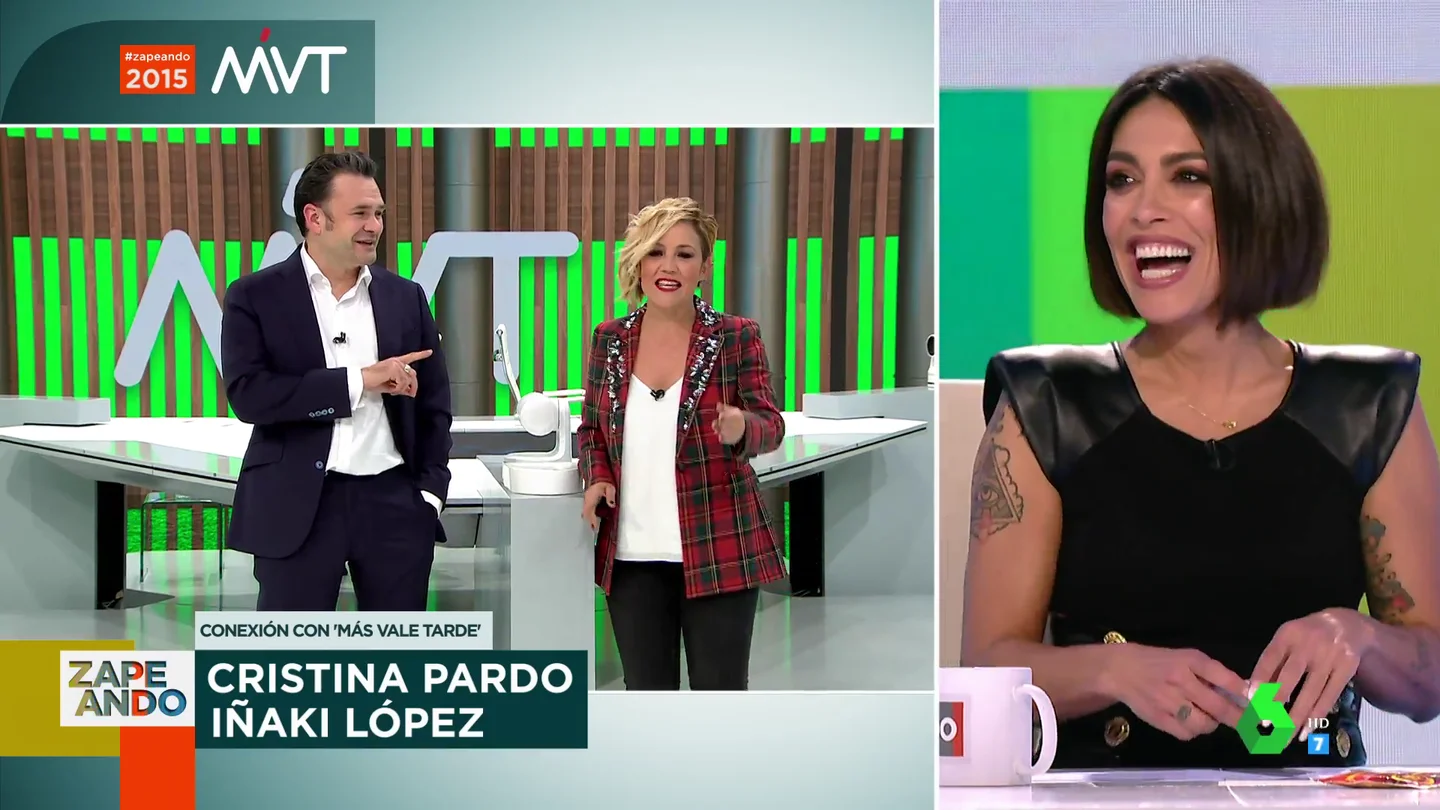 "Lo temas anales se los dejo a Iñaki López": la cómica respuesta de Cristina Pardo en pleno directo pardo"Lo temas anales se los dejo a Iñaki López": la cómica respuesta de Cristina Pardo en pleno directo