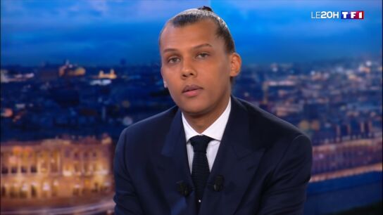 El cantante 'Stromae', en el informativo de TF1